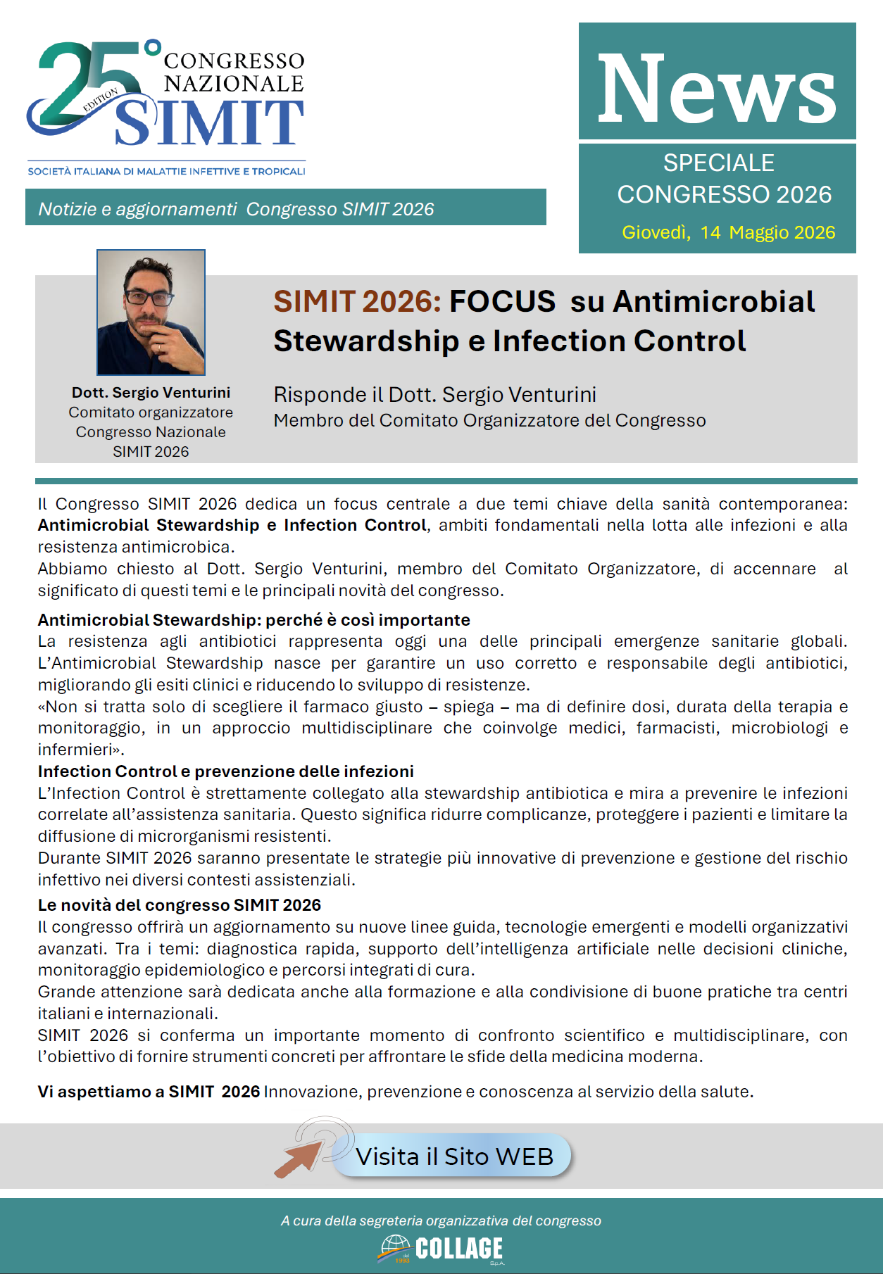 FOCUS su AntimicrobialStewardshipe InfectionControl